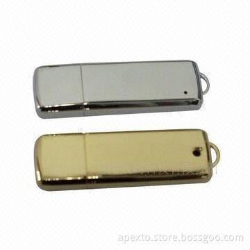 USB Flash Drives with Metal Housing, COB Technology and Over 10 Years Data Retention